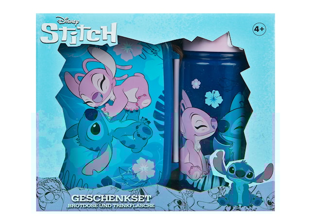 Produktbild 7 för Undercover Lilo & Stitch Matlåda och Vattenflaska Set