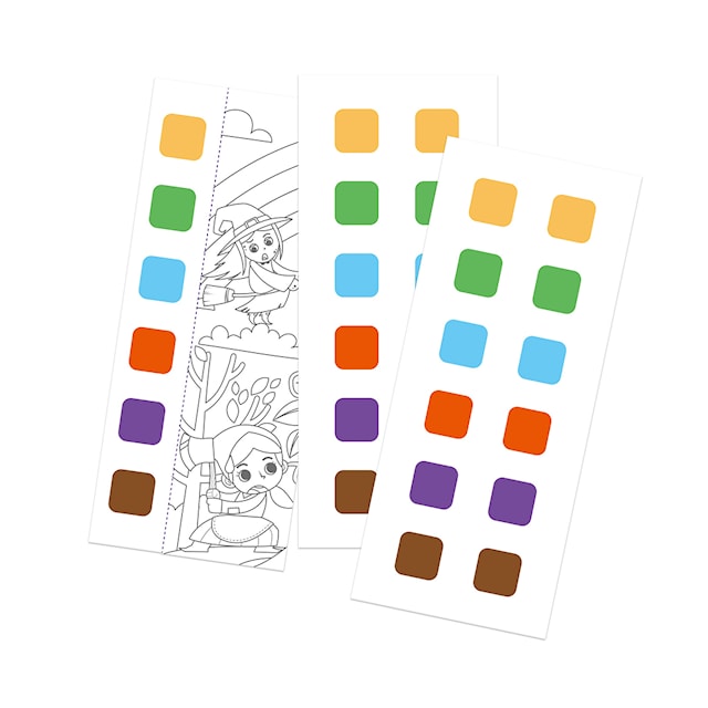 Produktbilde 3 for Malerhefte Saga Med Farger & Pensel mierEdu