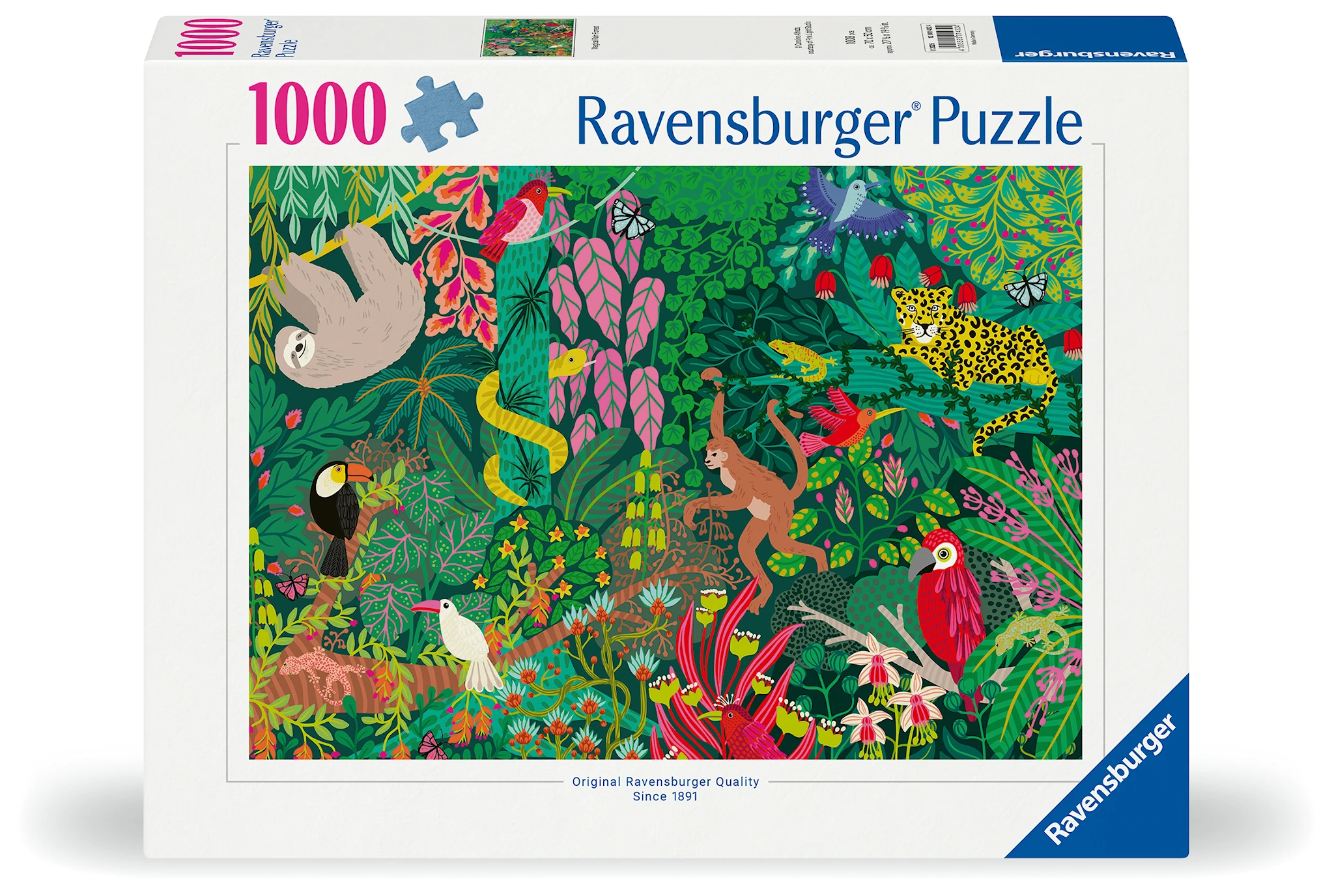 Tuotekuva ille Maaginen sademetsäpalapeli 1000 palaa, Ravensburger