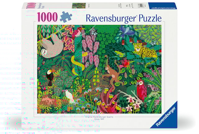 Produktbilde 1 for Magisk regnskogpuslespill 1000 brikker, Ravensburger