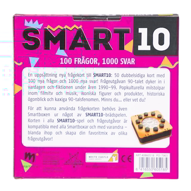 Produktbilde 2 for SMART10 FRÅGEKORT Frågekort 90-Talet (SE)