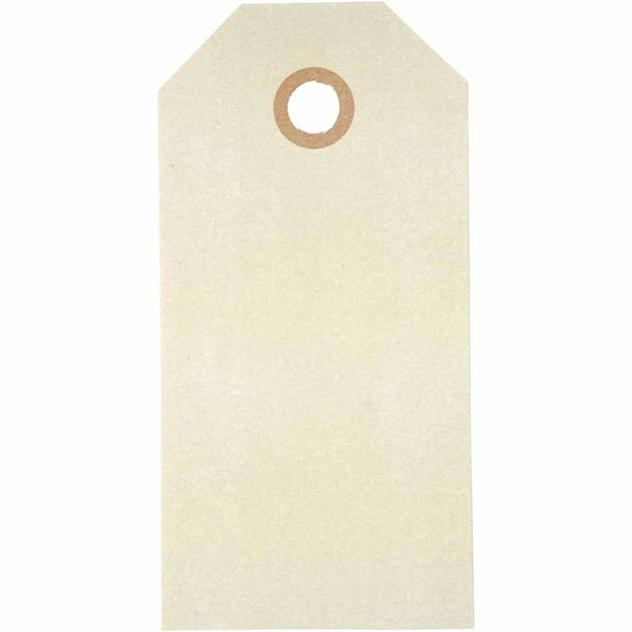 Tuotekuva ille Manillaetiketit, koko 5x10 cm, 250 g, kerma, 20 kpl/ 1 pkt