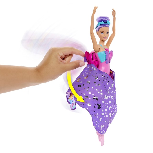 Produktbild 4 för Barbie Modedocka Butterfly Dancer