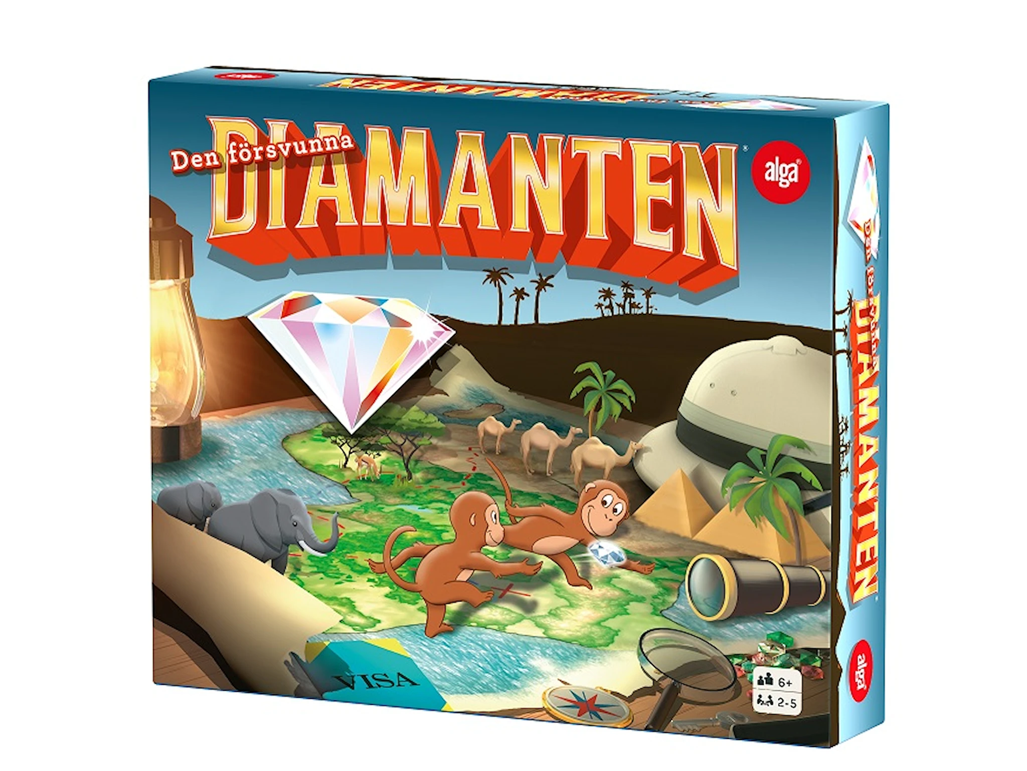 Produktbild för Den försvunna Diamanten (SE)