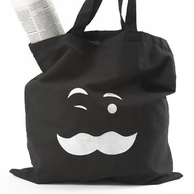 Tuotekuva 2 - Ostoskassi , koko 38x42 cm, 135 g, musta, 1 kpl