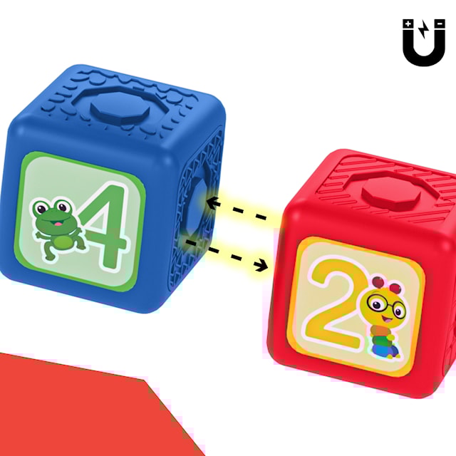 Tuotekuva 3 - Add & Stack™ Magneettiset Aktiviteettipalikat Baby Einstein