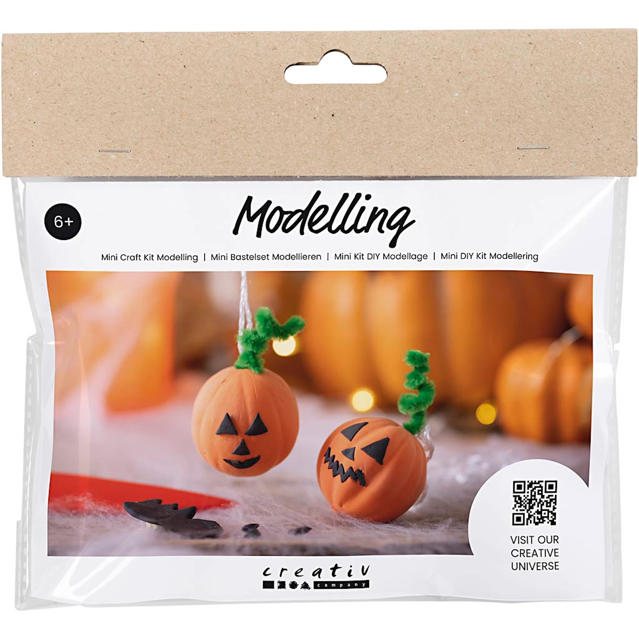 Produktbilde for Mini DIY Kit Modellering, Gresskar, 1 pk.