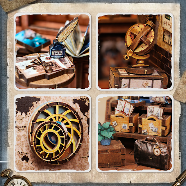 Produktbild 7 för Book Nook: Journey Trace Bookshop CuteBee