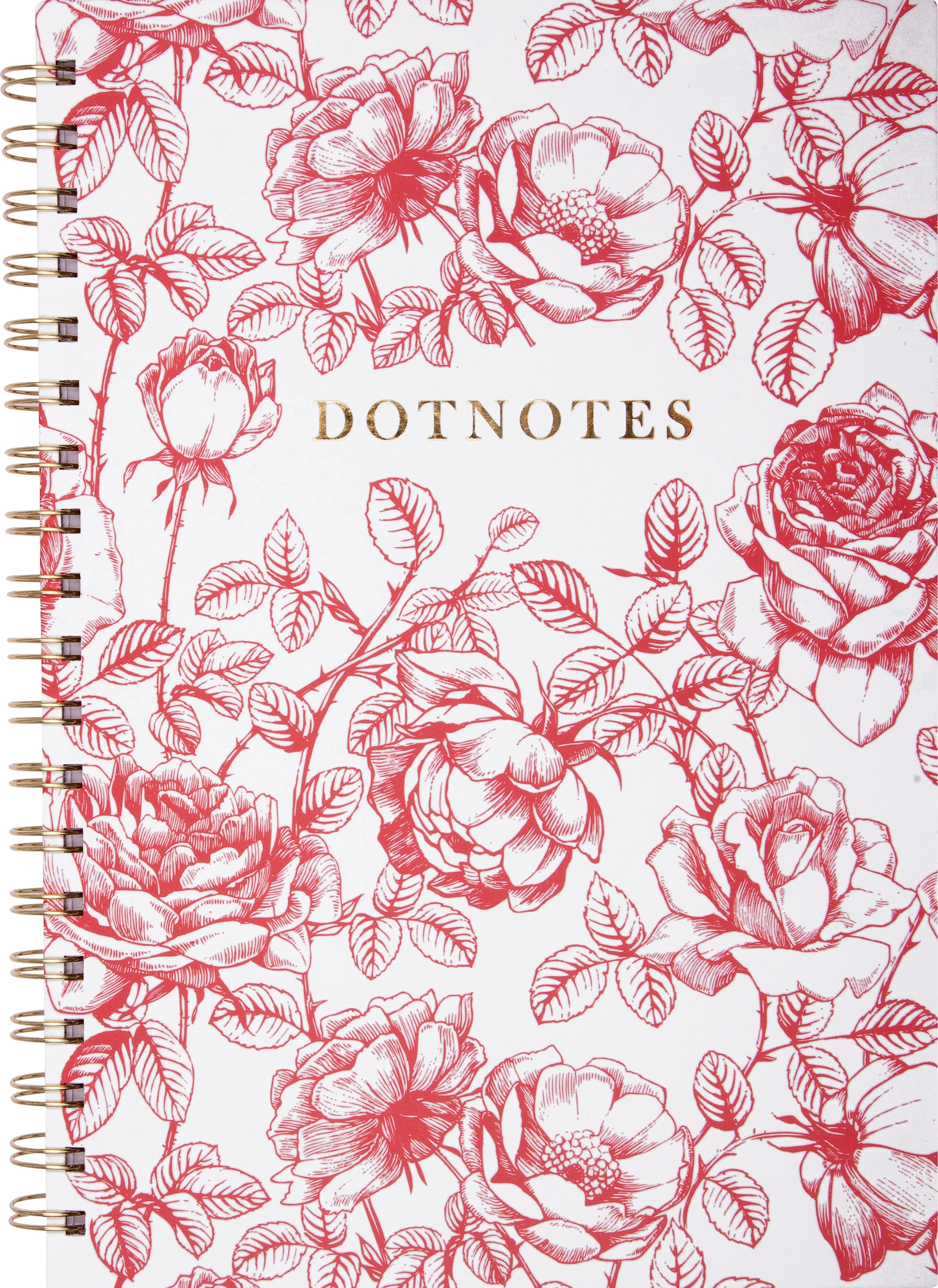 Produktbild för Bullet journal DotNotes Blommor Burde