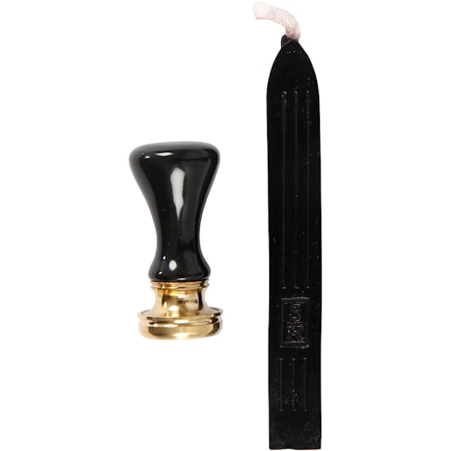 Tuotekuva 2 - Sinettipakkaus, halk. 17 mm, musta, 1 set