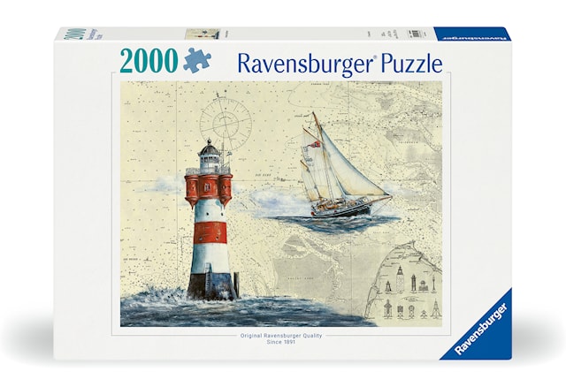 Tuotekuva 1 - Palapelit Romantic Lighthouse 2000 palaa, Ravensburger