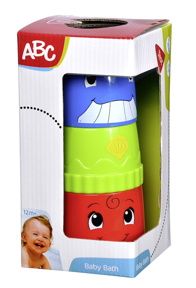 Produktbilde 1 for Bøtte med Stablekopper ABC