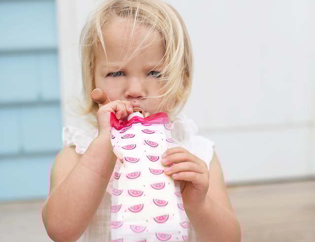 Produktbilde 2 for Silikonpip Caramel & Mimosa Cherub Baby