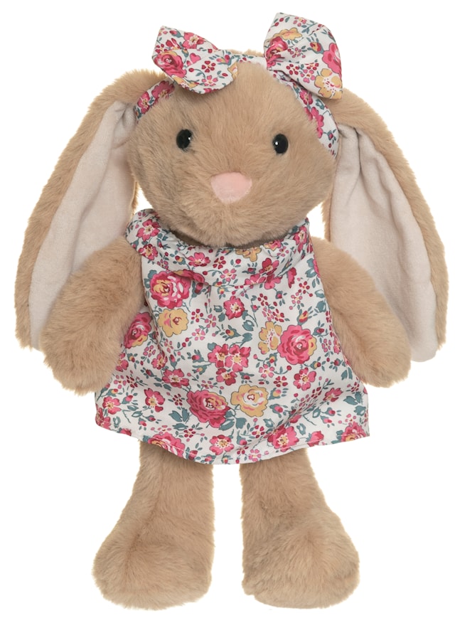 Daisy Kanin Lysbrun Kosedyr 30 cm Teddykompaniet