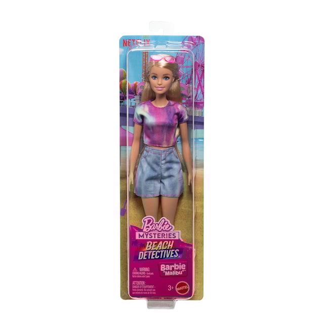 Produktbild 3 för Barbie Mysteries Malibu Modedocka
