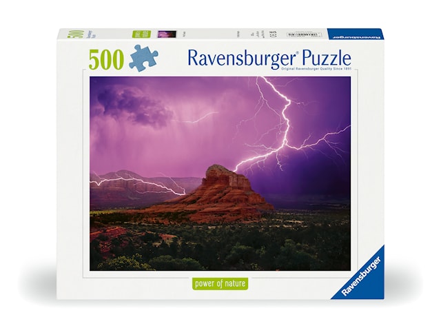 Produktbilde 1 for Pussel Pink Thunder 500 bitar, Ravensburger