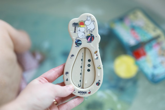 Produktbilde 2 for Mummitrollet Badtermometer Rätt Start