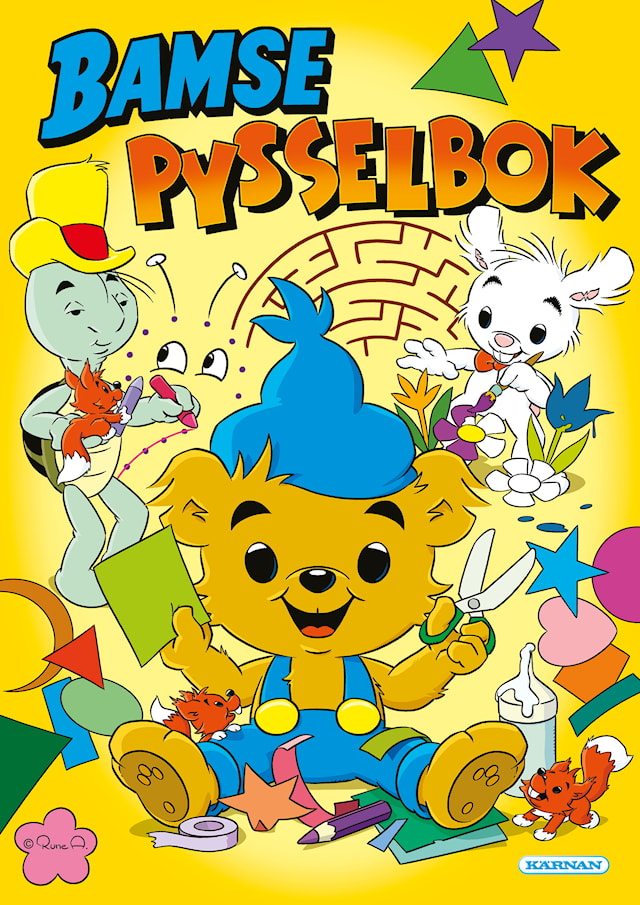 Produktbild 1 för Pysselbok Bamse, Kärnan