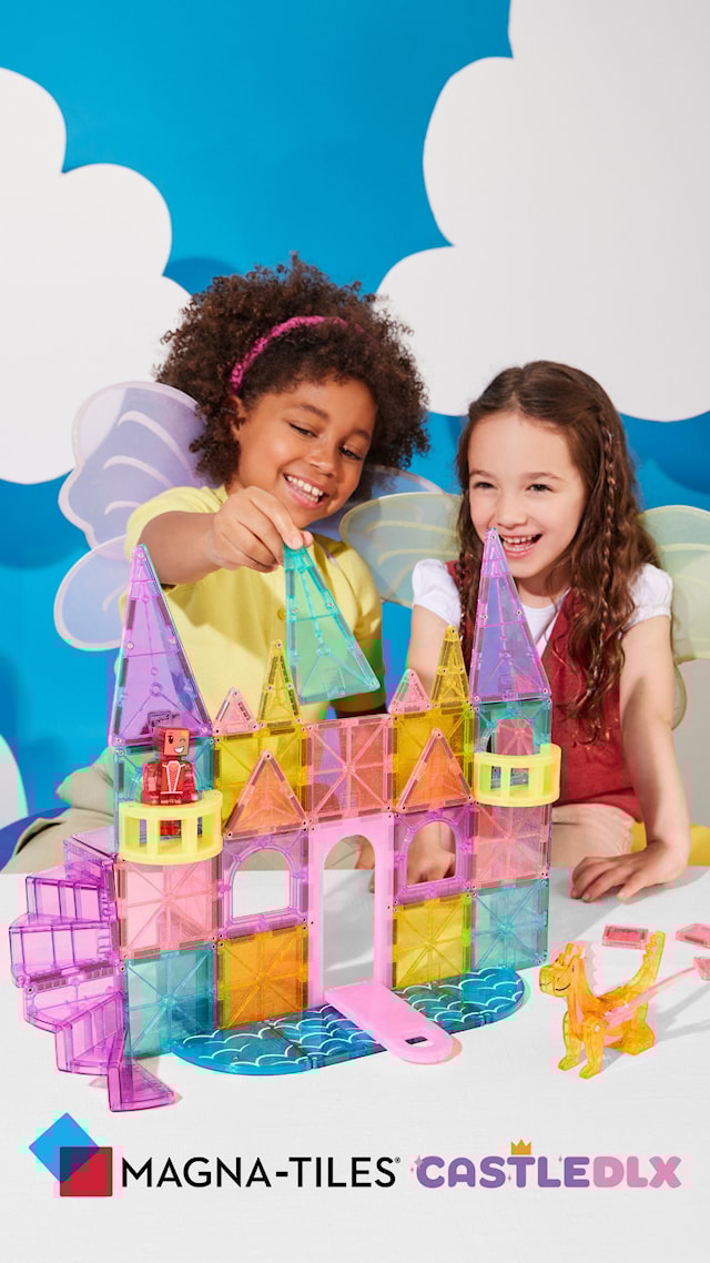 Tuotekuva 4 - Castle Deluxe 48 Piece Magna-Tiles