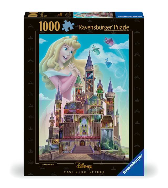 Produktbilde 1 for Disney slott Tornerose Puslespill 1000 brikker, Ravensburger