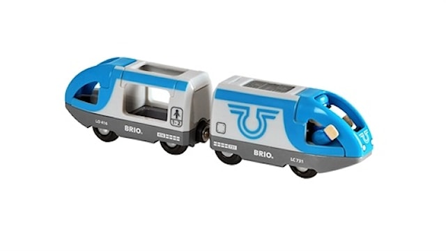 Produktbild 1 för Batteridrivet Passagerartåg, Brio Träjärnväg