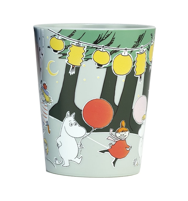 Mumin Festligheter Tumblermugg Träd Rätt Start