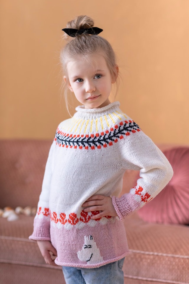 Produktbilde 3 for Moomin Mumindalens Stickade Favoriter Novita