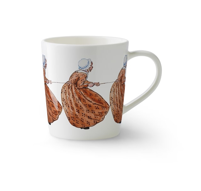 Krus m/hank, Elsa Beskow, Tante Brun, 40 cl, Design House Stockholm