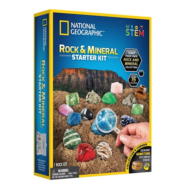 Produktbild 1 för National Geographic Rock & Mineral-kit