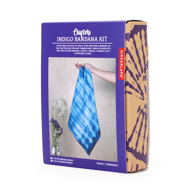 Produktbild 4 för Batik Kit Indigo Bandana Crafters