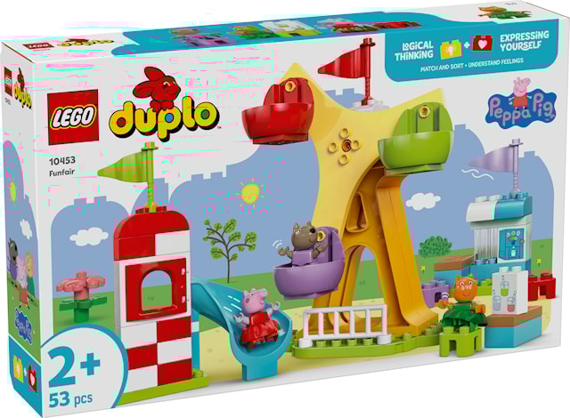 Produktbilde 1 for Peppa Gris på tivoli LEGO® DUPLO® (10453)