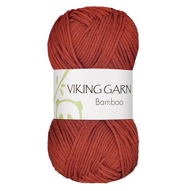 Bamboo 50 g Poltettu Oranssi 653 Viking Garn