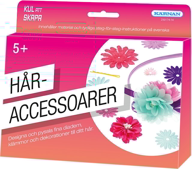 Produktbild 1 för Kul Att Skapa - Håraccessoarer, Kärnan