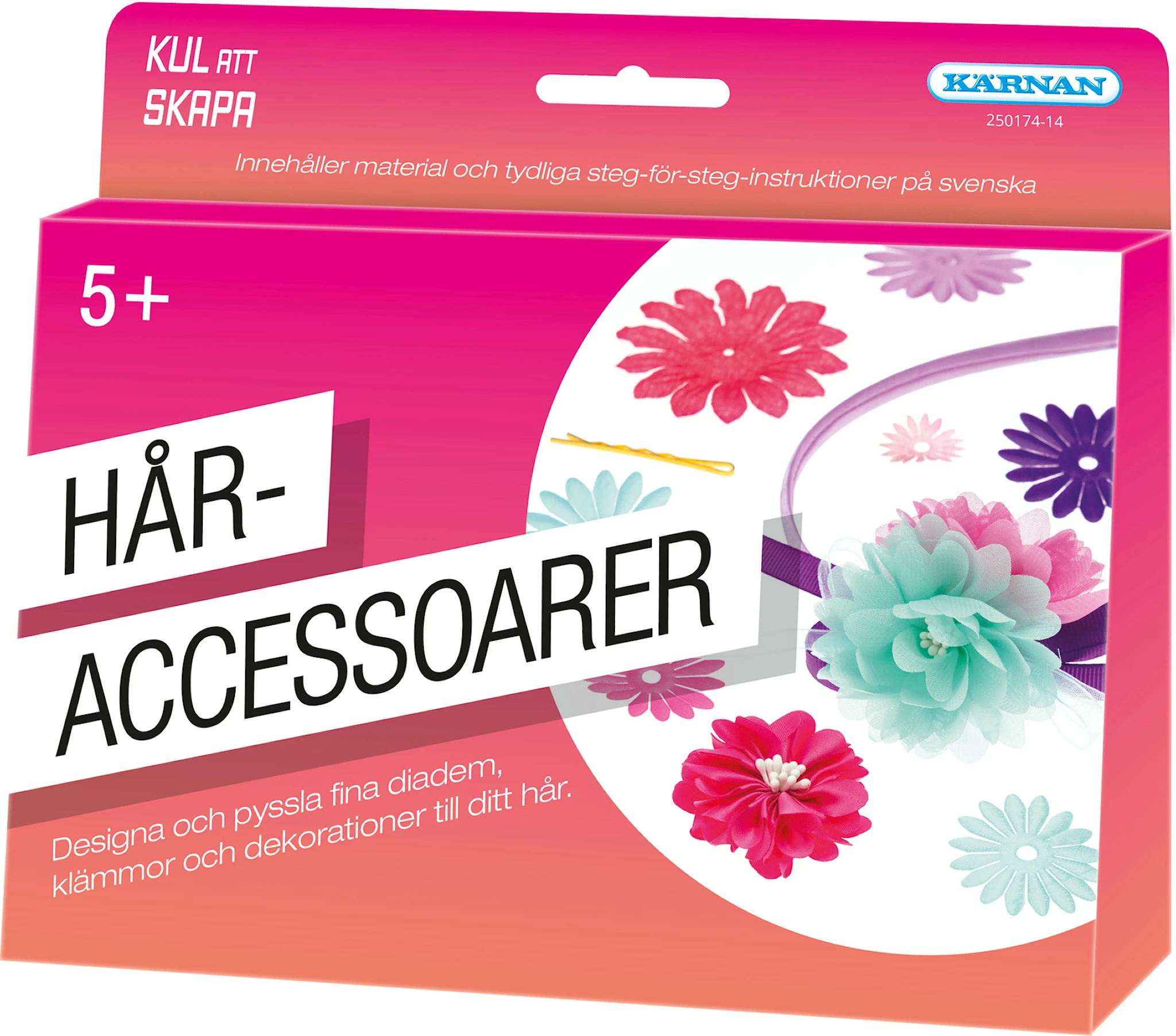 Produktbilde for Morsomt å lage hårpynt Kärnan