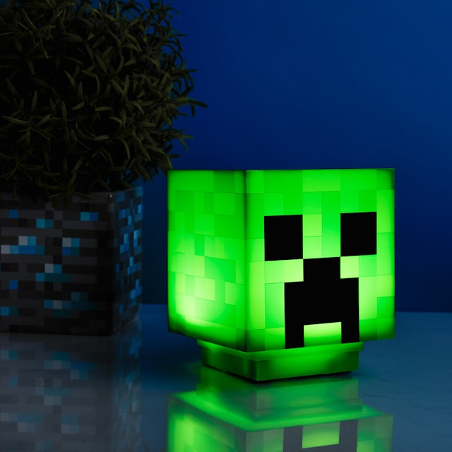 Produktbild 5 för Minecraft Creeper Lampa