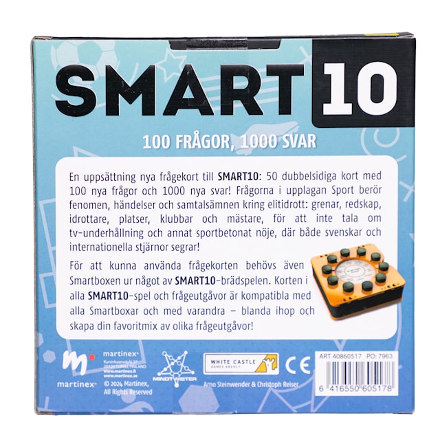 Produktbilde 2 for SMART10 Frågekort Sport (SE)