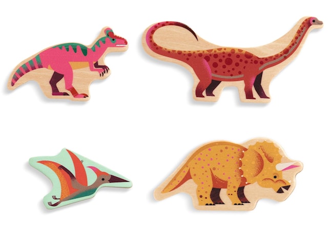 Produktbilde 4 for Trepuslespill Dino 22 Biter Motiv med Dinosaurer Djeco