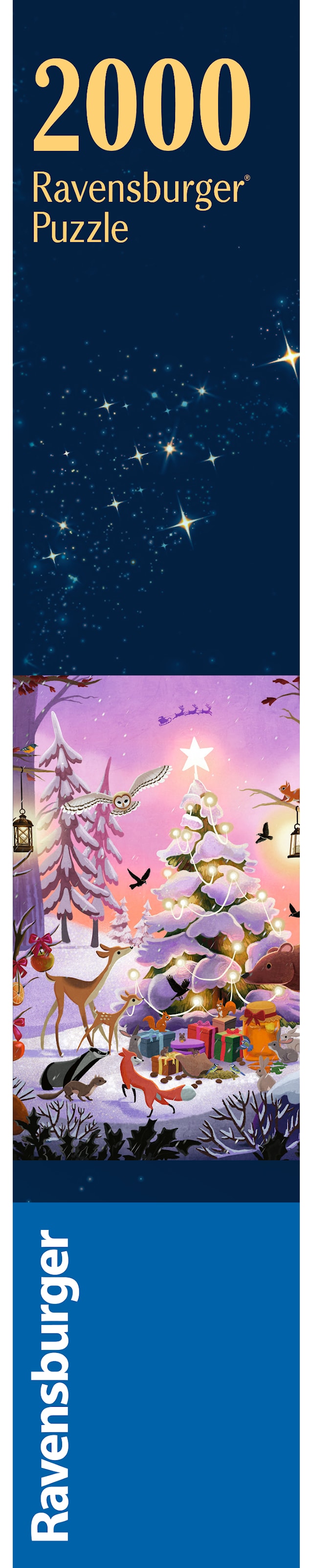 Tuotekuva 3 - Ravensburger Jouluinen Fantasia Palapeli 2000 Palaa