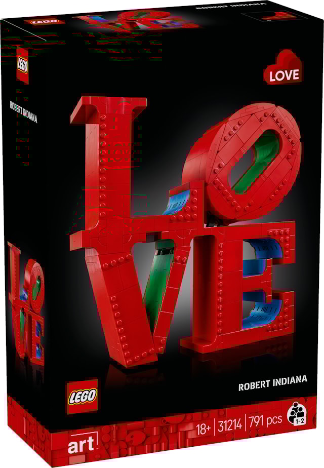 Produktbild 1 för LOVE LEGO® ART (31214)