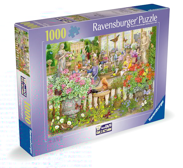 Tuotekuva 2 - Cosy Café Secret Garden Palapelit 1000 palaa, Ravensburger