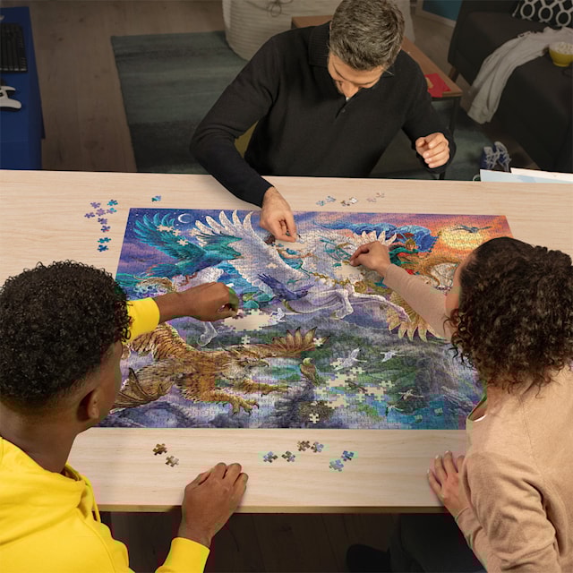 Produktbilde 3 for Puslespill Pegasus And Friends 2000 brikker, Ravensburger