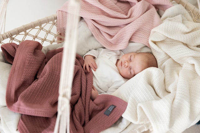 Produktbild 2 för Gallerfilt Soft Grid EKO Cloud Pink Vinter & Bloom