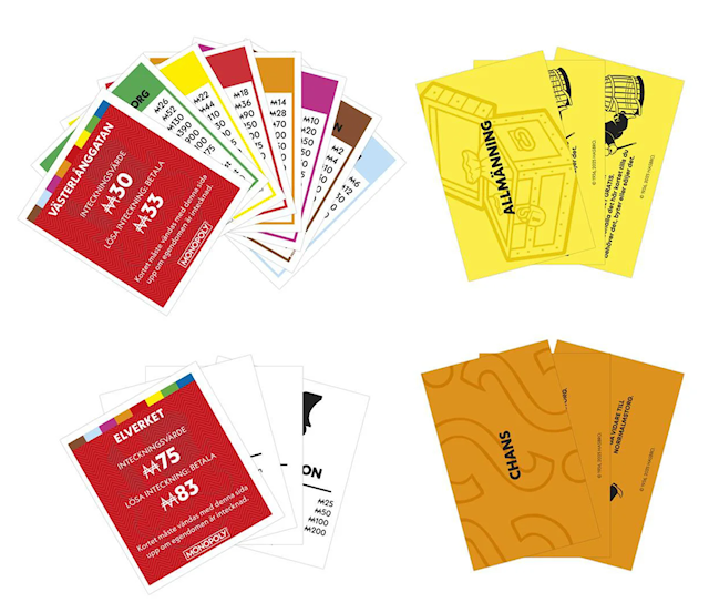 Produktbild 4 för Monopoly Classic Specialutgåva 90th Year Edition (SE)