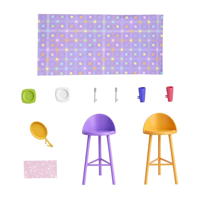 Produktbild 3 för Barbie Semesterhus och Docka