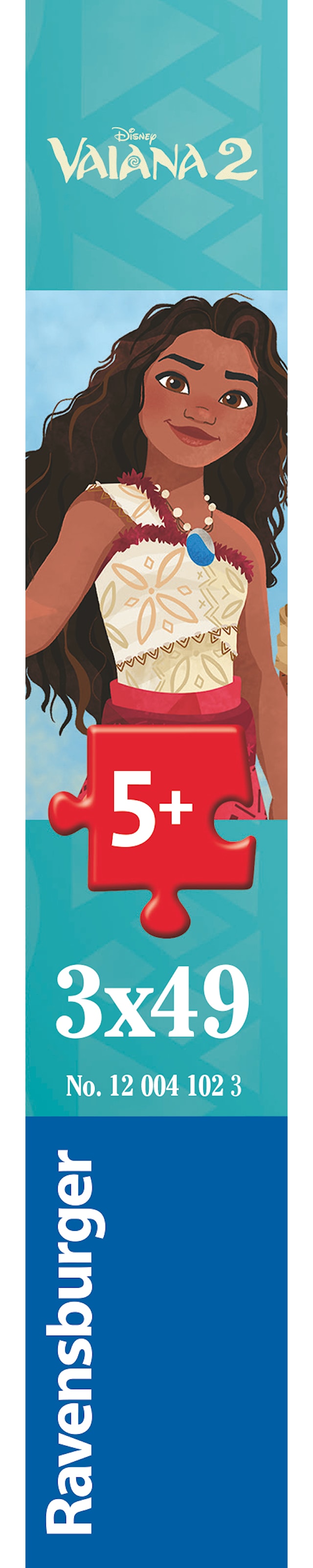 Produktbilde 3 for Disney Vaiana 2 3x49p Ravensburger