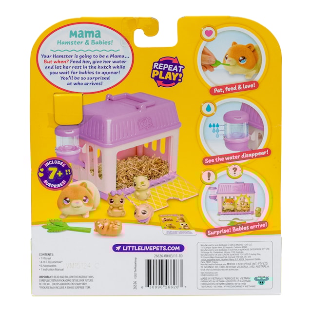 Produktbild 6 för Mama Surprise Minis Hamster Little Live Pets
