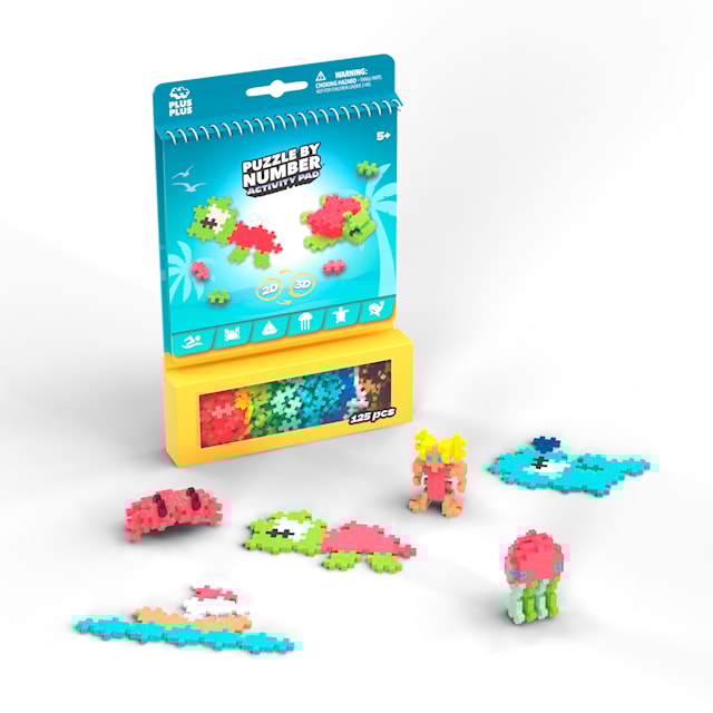Produktbild 3 för Plus-Plus Activity Pad Ocean