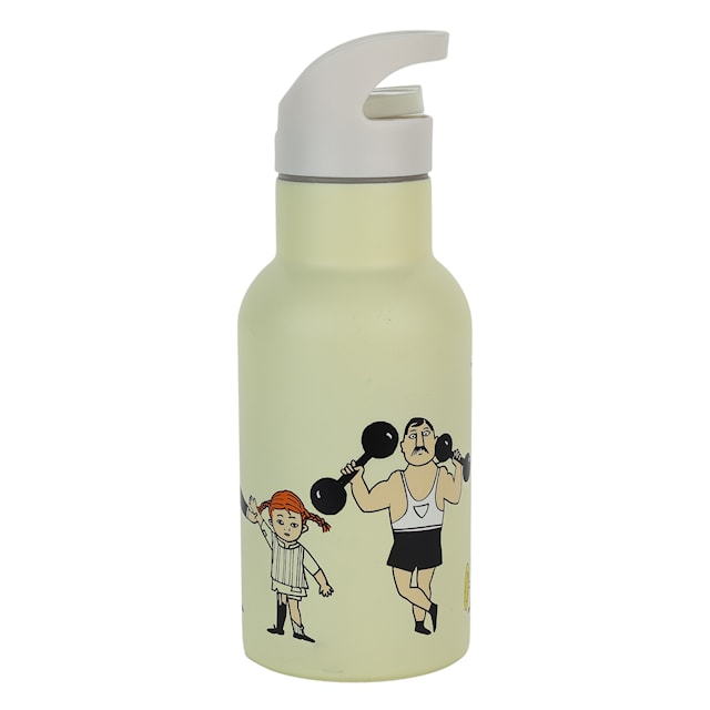 Produktbild 1 för Pippi Långstrump Cirkus Vattenflaska Gul Rätt Start